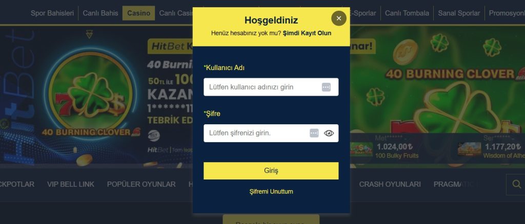 HitBet güncel giriş